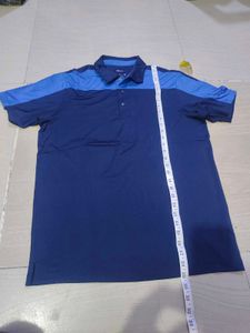 Puma Golf Blue &amp; Navy Polo Shirt