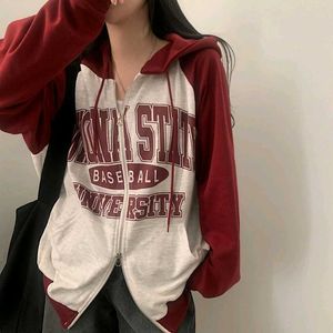 Ader Brand Rare Vintage Style Zip-Up Hoodie