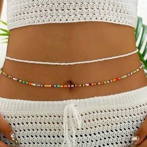 Trendy Beaded Waist Chain - Boho Summer Style