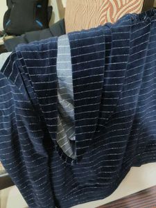 Striped Zip-Up Hoodie