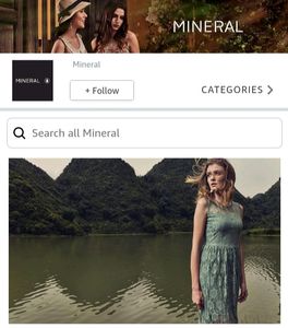 MINERAL Original Branded Imported New Dress