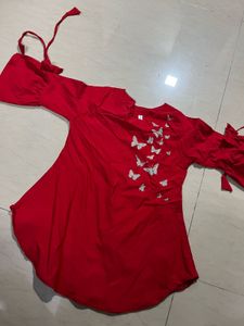 Strechable Top With Pearl