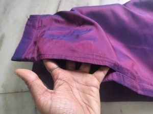 Purple Embroidered Kurti