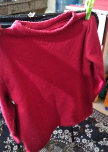 Red Knit Sweater