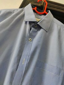 Striped Blue Shirt