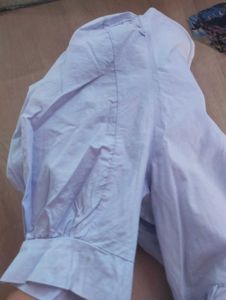 Light Lavender Pelum Puff Sleeve Top