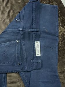 Dark Blue Denim Jeans