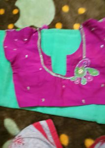 Work Blouse With Saree