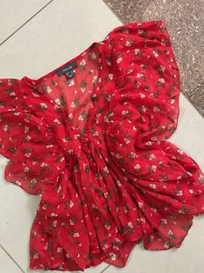 Floral Cute Crop Top