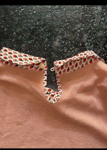 Peach Long Sleeve Top