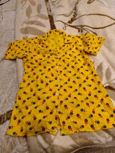 Floral Yellow Lounge Set