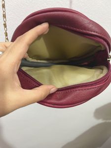 Maroon Sling Bag