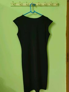 Black Trumpet Skirt and Midi dress Combo