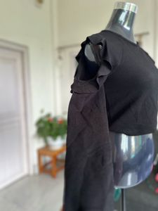 Zara Ruffle Shoulder Too