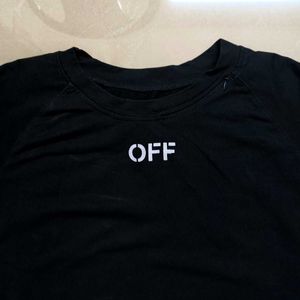 OFF-WHITE Black Tee