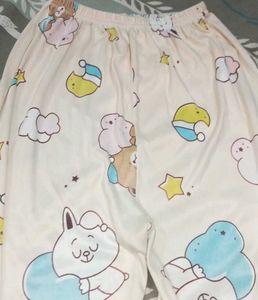 Cute Cartoon Print Pajama Pants