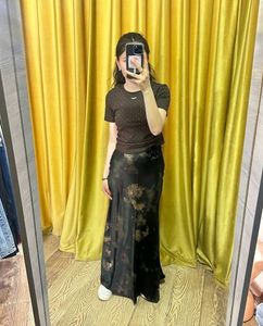 Satin Skirt