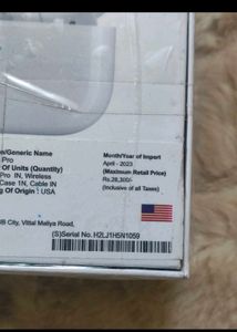COMBO Apple AirPods Pro (New) 10 INCHES RING LIGHT