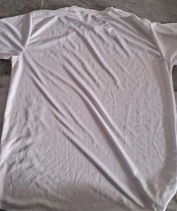 White Graphic Print Tee