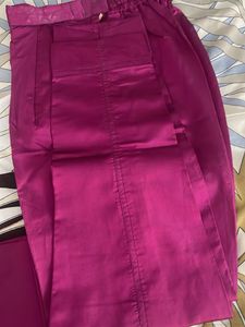 Magenta Kurta Set