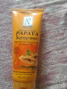 NutriGlow Papaya Sunscreen SPF 50