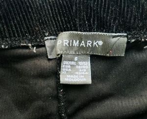 Primark Black Flared wide leg pants