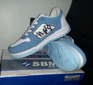 AMRI Blue &amp; White Sneakers Size 6,7,8,9.