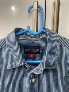 Striped Shirt Blue And White
