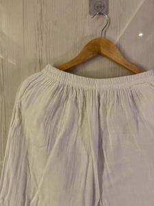 White Linen Co-ord Set