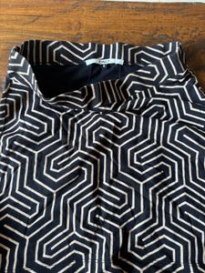 Geometric Print Mini Skirt
