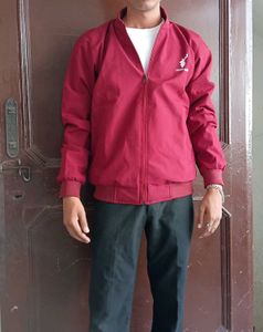 🍷LEGACY LOOK Wine Windcheater Jacket for Men