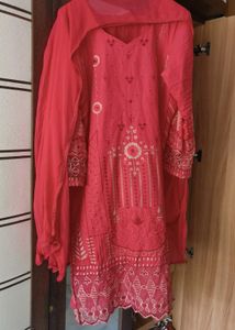 Pakistani Hakooba Style Kurta Set