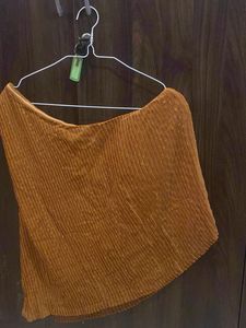 VERO MODA Chic Brown Textured Top