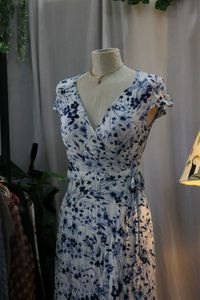 Floral Wrap Dress