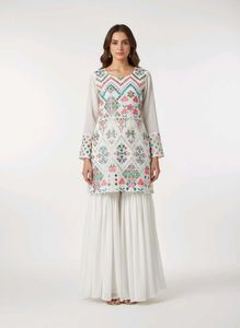 Elegant Embroidered Kurta Set