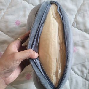 Grey Neck Pillow