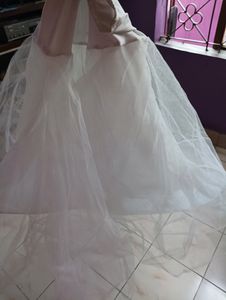 White CANCAN skirt