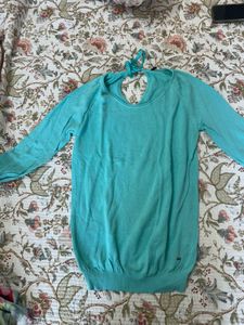 Turquoise Blue Sweater