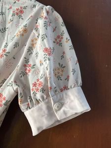 Floral Peter Pan Collar Dress