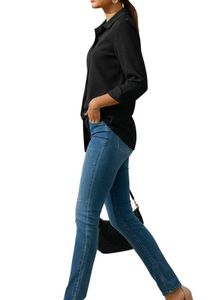 Classic Black Button-Down Shirt