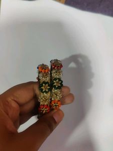 Crystal Beaded Bangles
