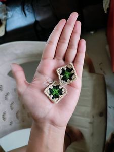 Crochet Earrings Set Of 3