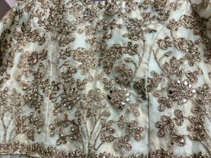 Heavy Stone Work Lengha