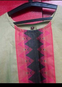 Sandle Color Kurta Set