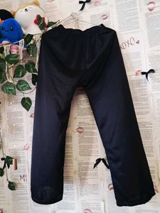 Black And White Wide Leg Pants