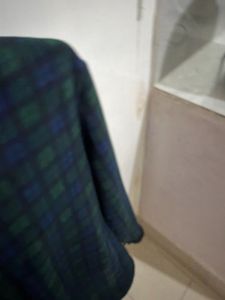 Uniqlo Plaid Fleece Hooded Jacket