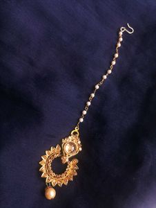 Elegant Maang Tikka Set