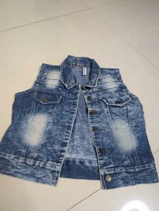 Stylish Denim Vest