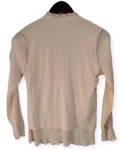 Nude Ribbon Pleated Dress (Women)