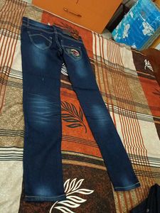 Dark Wash Denim Jeans New And Unused